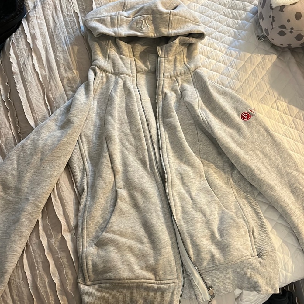 Pure Barre Lululemon Scuba Jacket